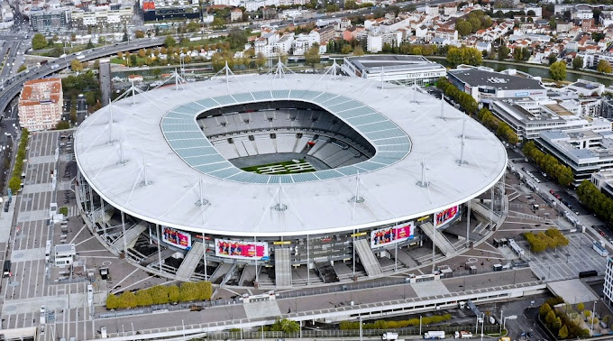 Stade de France Luftbildaufnahme